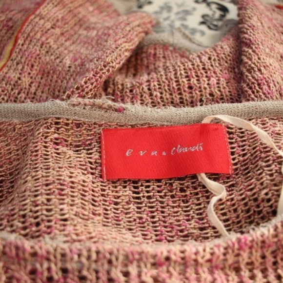 Eva Claudi knit top size M - Picture 6 of 8